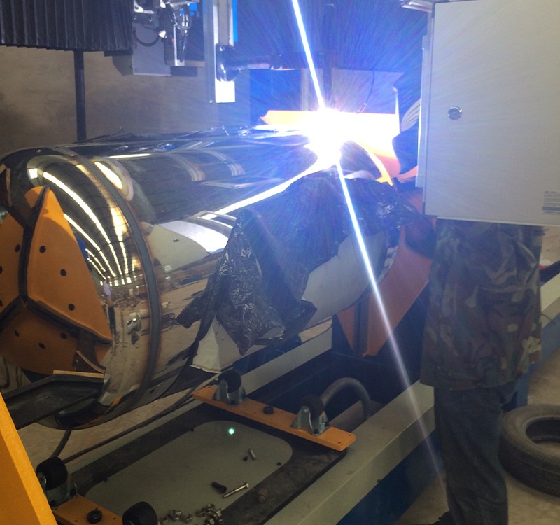 罐體環縫焊專機